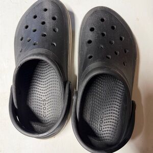 CROCS Kids Black Slip-On Sandals